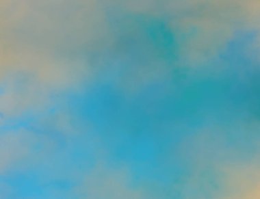 Bulutlu mavi gökyüzü