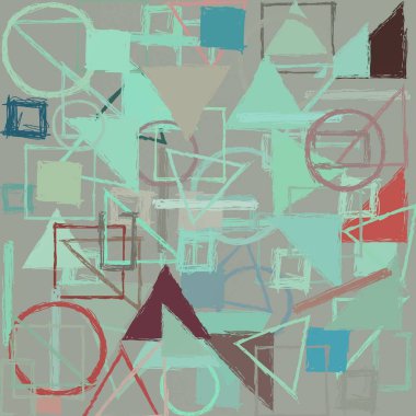 Renkli desenli soyut arkaplan