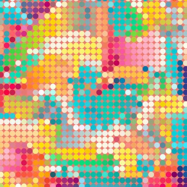 Renkli desenli soyut arkaplan