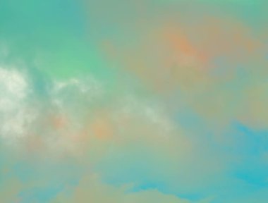 soyut grunge bulutlar, kopya alanı ile renkli arka plan