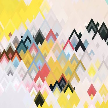 Renkli desenli soyut arkaplan