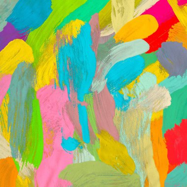 tuval arka plan üzerinde yaratıcı soyut Yağlıboya