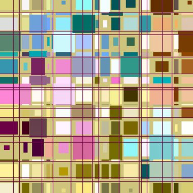 Renkli desenli soyut arkaplan