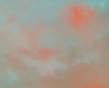 soyut grunge bulutlar, kopya alanı ile renkli arka plan