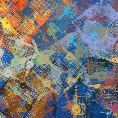 kopya alanı ile soyut sorunsuz arka plan