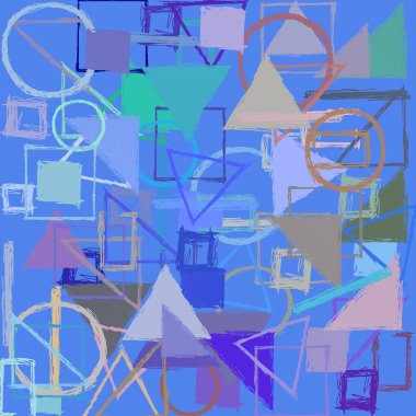 Renkli desenli soyut arkaplan