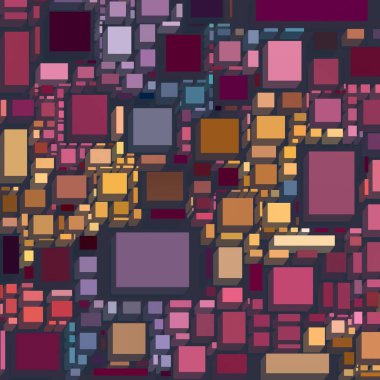 Renkli desenli soyut arkaplan