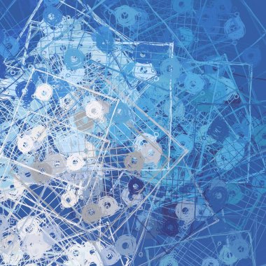 Metin için alanı olan soyut grunge arkaplanı