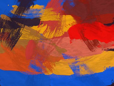 Renkli boyalı soyut arkaplan.