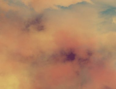 soyut grunge bulutlar, kopya alanı ile renkli arka plan