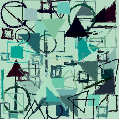 Renkli desenli soyut arkaplan