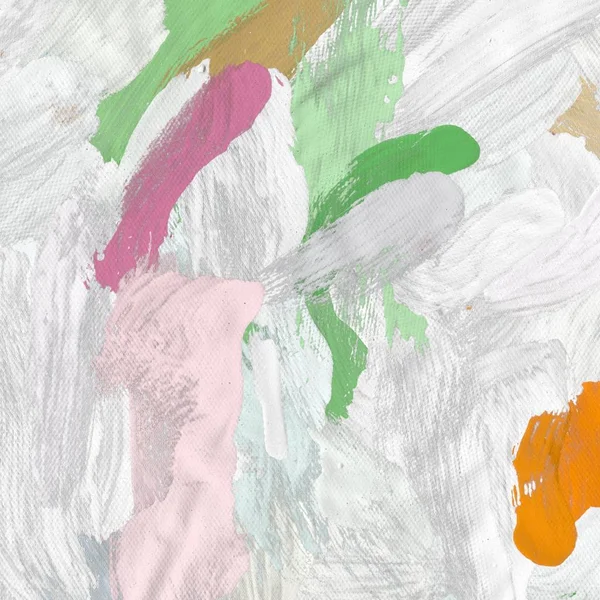 Tuval el yapımı yağlıboya. Renkli doku. Fırça darbeleri. Renkli görüntü. Modern sanat. Çağdaş sanat.