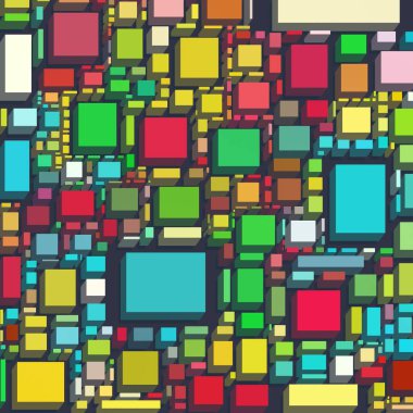 Renkli desenli soyut arkaplan