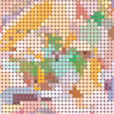 Renkli desenli soyut arkaplan