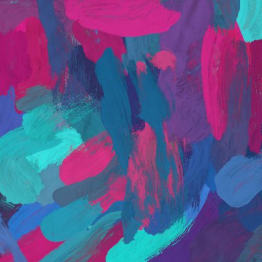 El yapımı tuvale yağlı boya. Soyut sanat dokusu. Renkli doku. Modern sanat eserleri. Yağlı boya darbeleri. Fırça darbeleri. Modern sanat. Çağdaş sanat. Sanatsal tuval.