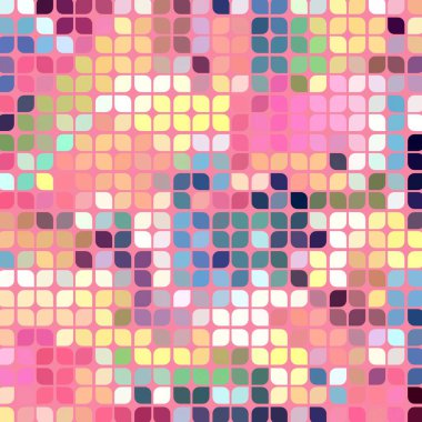 Renkli desenli soyut arkaplan