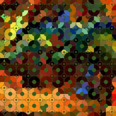 Renkli desenli soyut arkaplan