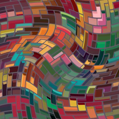 Geometrik desenli soyut doku