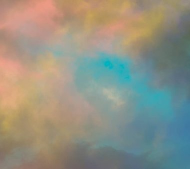 soyut grunge bulutlar, kopya alanı ile renkli arka plan