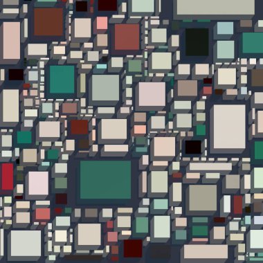 Renkli desenli soyut arkaplan