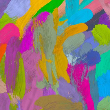 tuval arka plan üzerinde yaratıcı soyut Yağlıboya