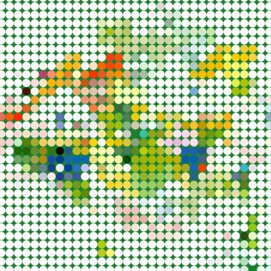 Renkli desenli soyut arkaplan