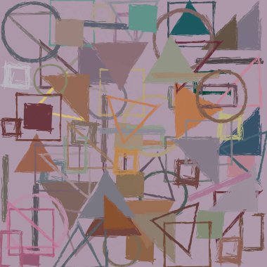 Renkli desenli soyut arkaplan