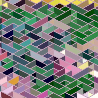 Geometrik desenli soyut doku