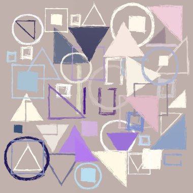 Geometrik desenli soyut doku