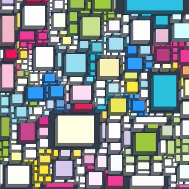 Renkli desenli soyut arkaplan