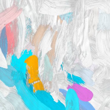 tuval arka plan üzerinde yaratıcı soyut Yağlıboya