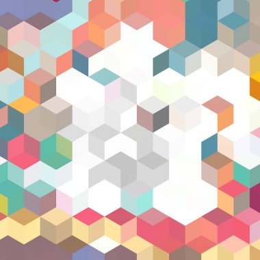 Renkli desenli soyut arkaplan