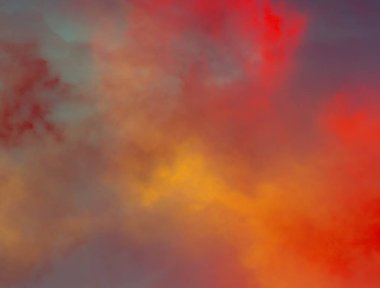 soyut grunge bulutlar, kopya alanı ile renkli arka plan