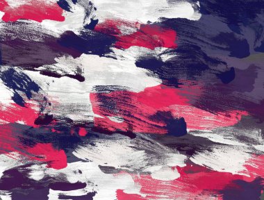 El yapımı tuvale yağlı boya. Soyut sanat dokusu. Renkli doku. Modern sanat eserleri. Yağlı boya darbeleri. Fırça darbeleri. Modern sanat. Çağdaş sanat. Sanatsal tuval.  