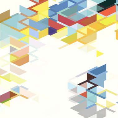 Renkli desenli soyut arkaplan