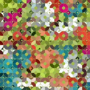 Renkli desenli soyut arkaplan