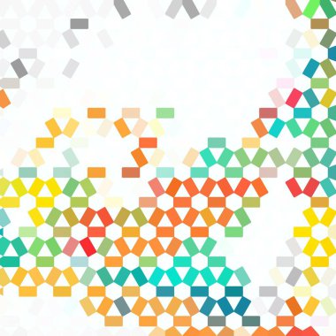 Renkli desenli soyut arkaplan