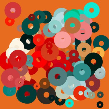 Renkli desenli soyut arkaplan