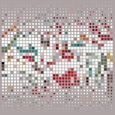 Noktalı soyut renkli arkaplan.