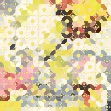 Renkli desenli soyut arkaplan