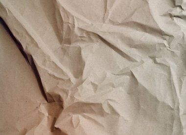 Buruşmuş kağıt dokusu arkaplanı.