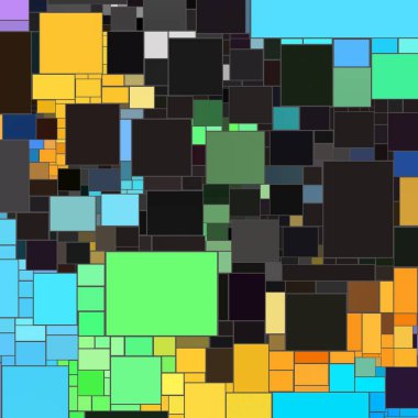 Renkli desenli soyut arkaplan