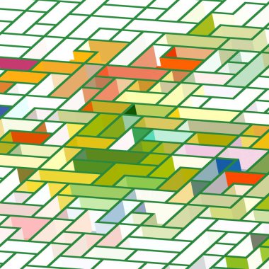 Geometrik desenli soyut doku