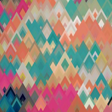 Renkli desenli soyut arkaplan