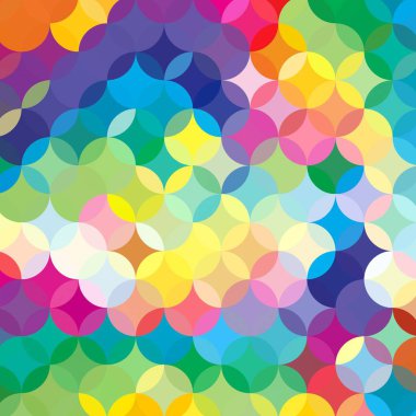 Renkli desenli soyut arkaplan