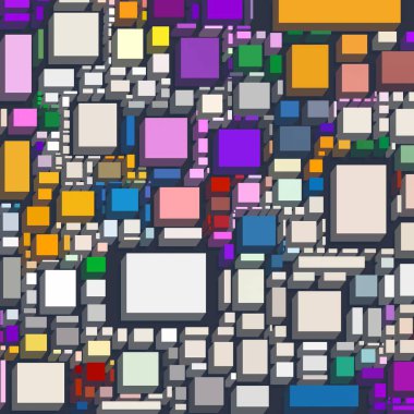 Renkli desenli soyut arkaplan