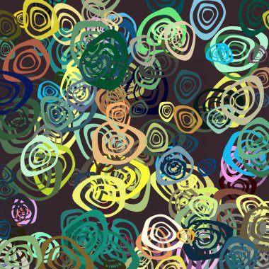 Renkli desenli soyut arkaplan