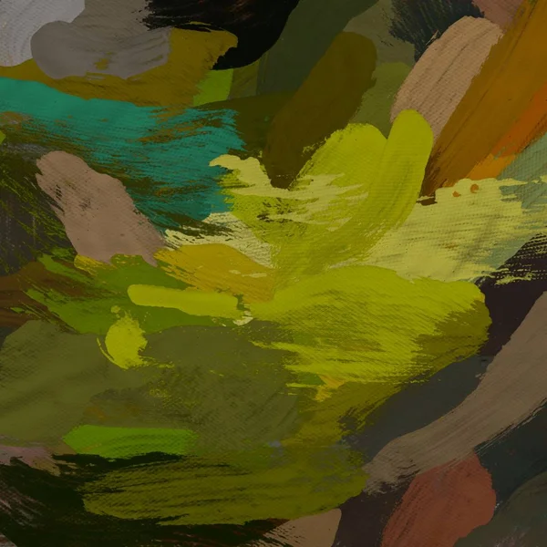 tuval arka plan üzerinde yaratıcı soyut Yağlıboya