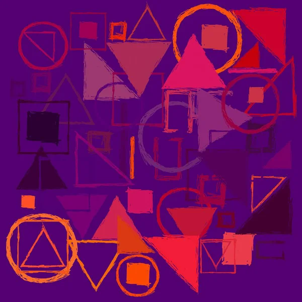 Geometrik desenli soyut doku