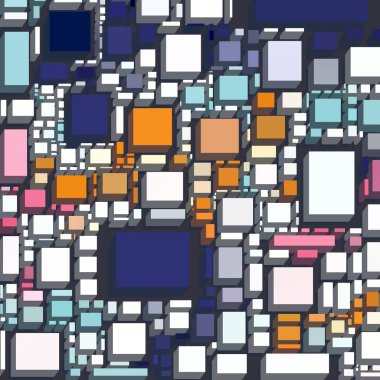 Renkli desenli soyut arkaplan